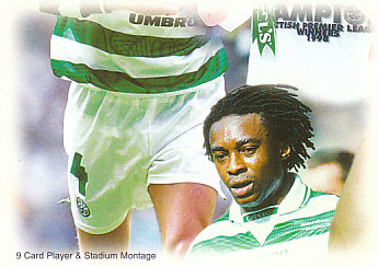 Montage (puzzle 8) Celtic Glasgow 1999 Futera Fans' Selection #80